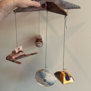 Star Trek Mobile Paperboard Vintage ca. 1979 missing some pieces